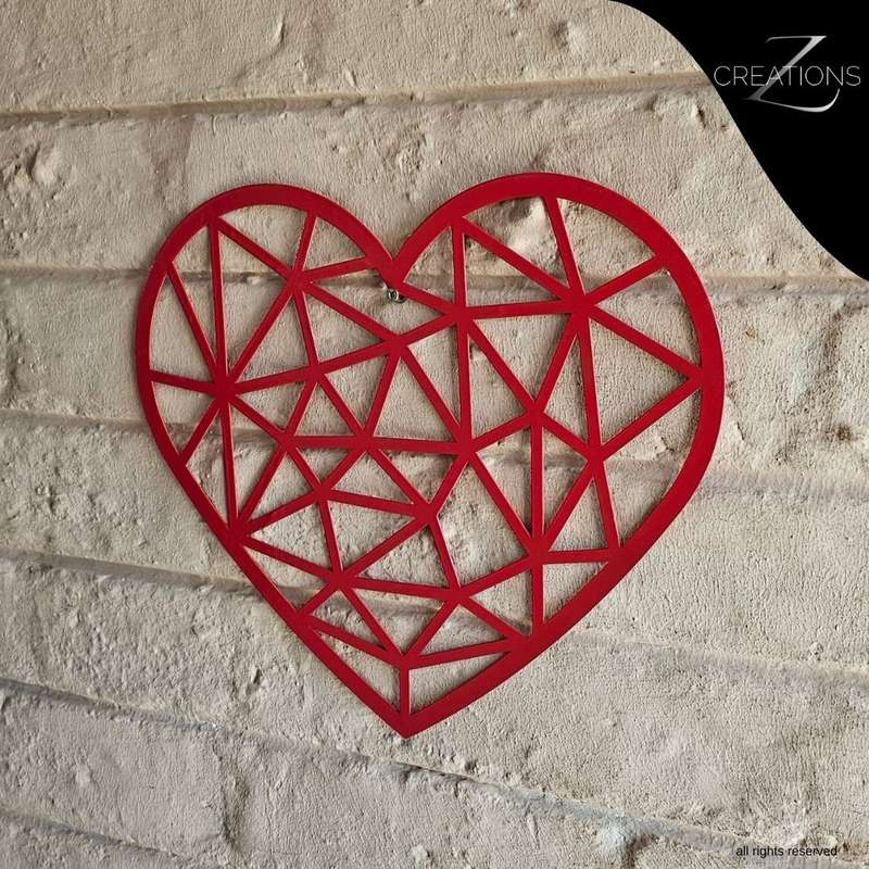Steel Heart Wall Art