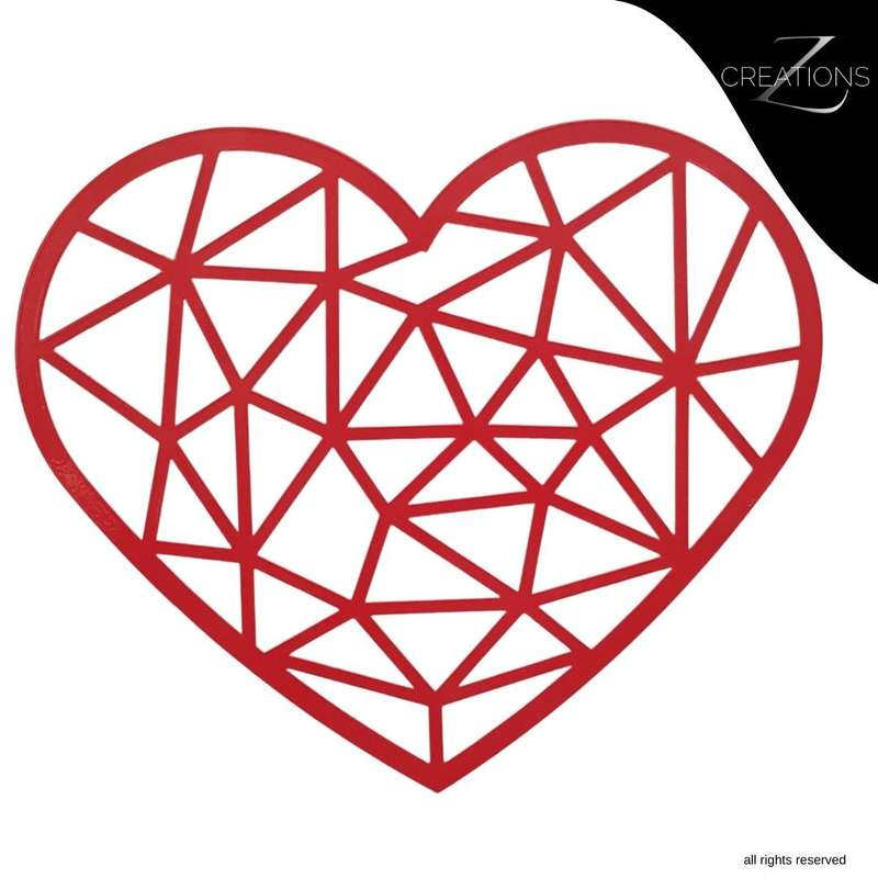 Steel Heart Wall Art