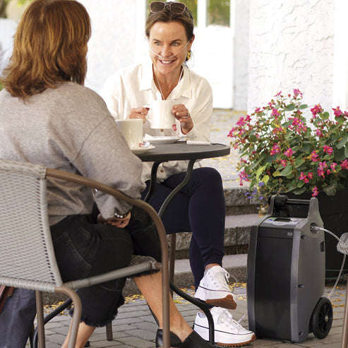 Oxlife Independence Portable Oxygen Concentrator (Continuous + Pulse Flow)