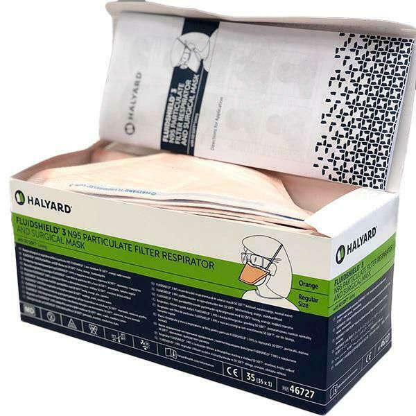Halyard N95 Duckbill Masks (Carton of 210 Masks) - SMALL