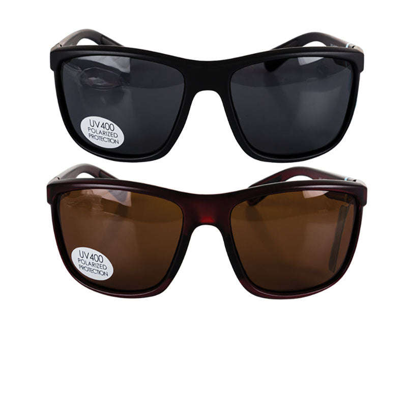 Sunglasses Polarized Men`s  Sports Wrap  UV400 (Pack of 2)