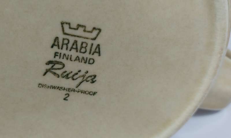 Arabia Finland Ruija Ceramic Milk Jug