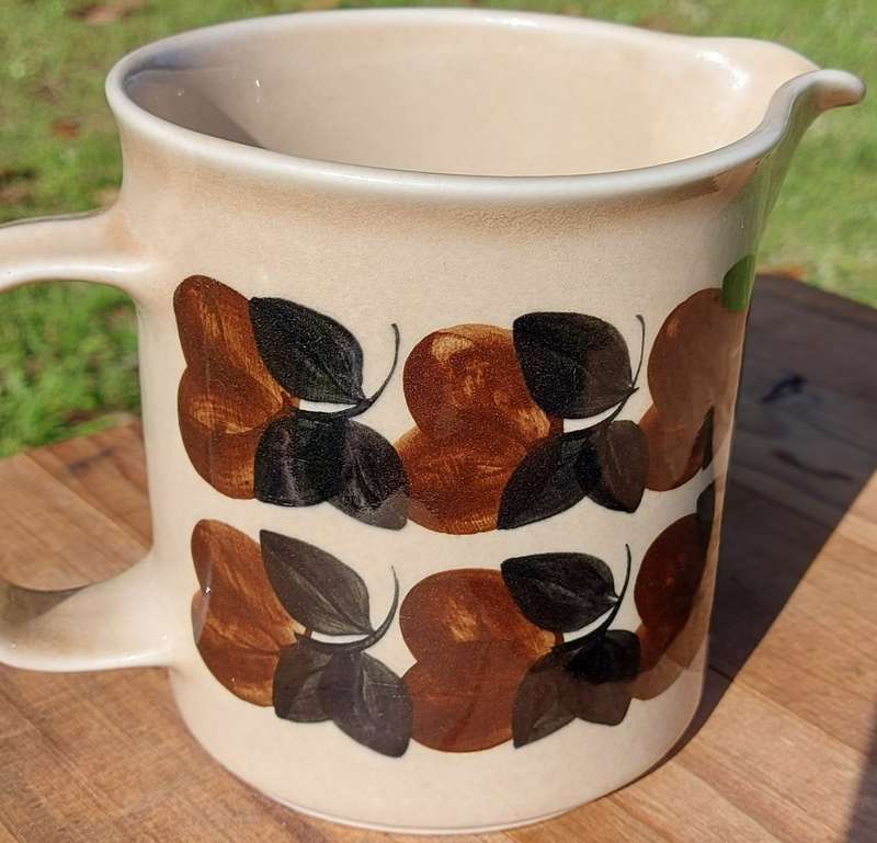 Arabia Finland Ruija Ceramic Milk Jug
