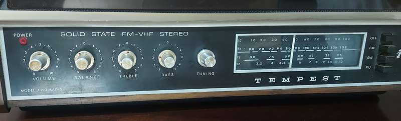 Vintage Tempest Record player/turntable [working order]
