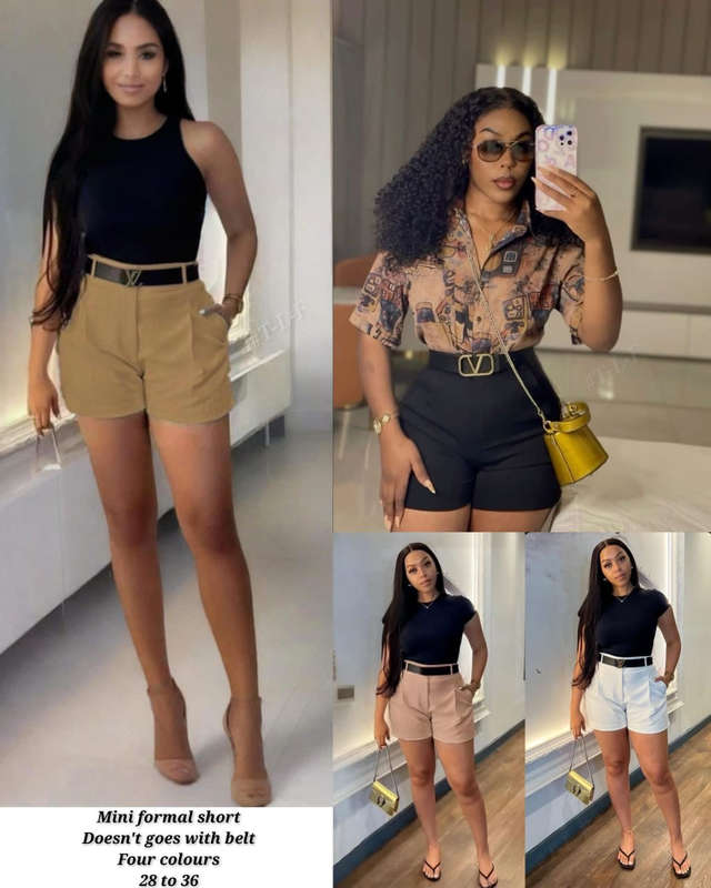 Mini Formal Short (No Belt)