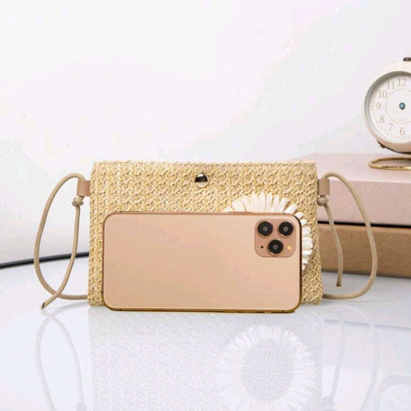 Fashionable Woven Phone Bag