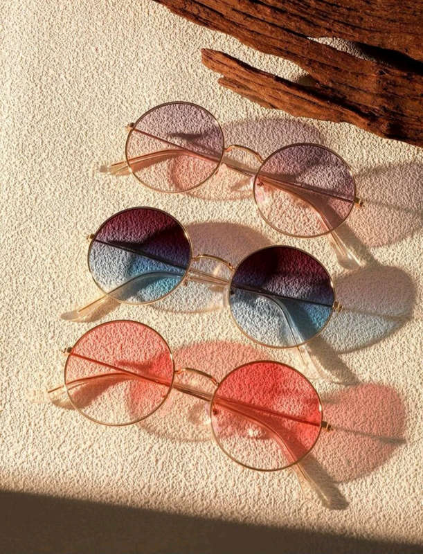 Trendy Fashion Sunglasses Round
