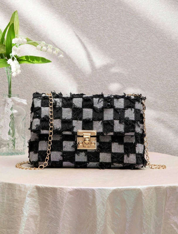 Unique Square Casual Handbag