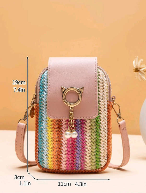 New Trendy Square Crossbody Bag