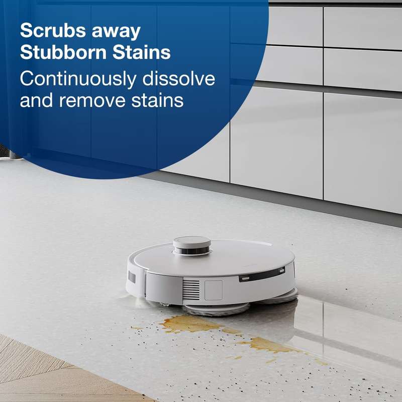 DEEBOT X2 OMNI / X2 COMBO / T20/T20e OMNI / X1/X1e OMNI / T10 TURBO Mopping Kit - 4 Rotating Pads...
