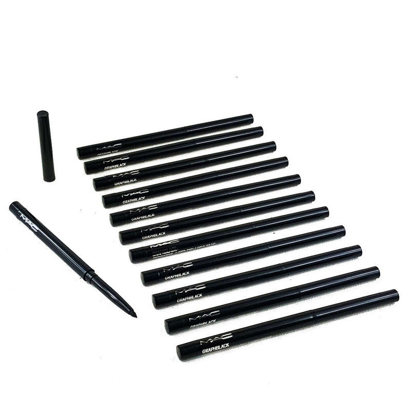 Black Retractable Eyeliner - Retractable black eyeliner pack 12