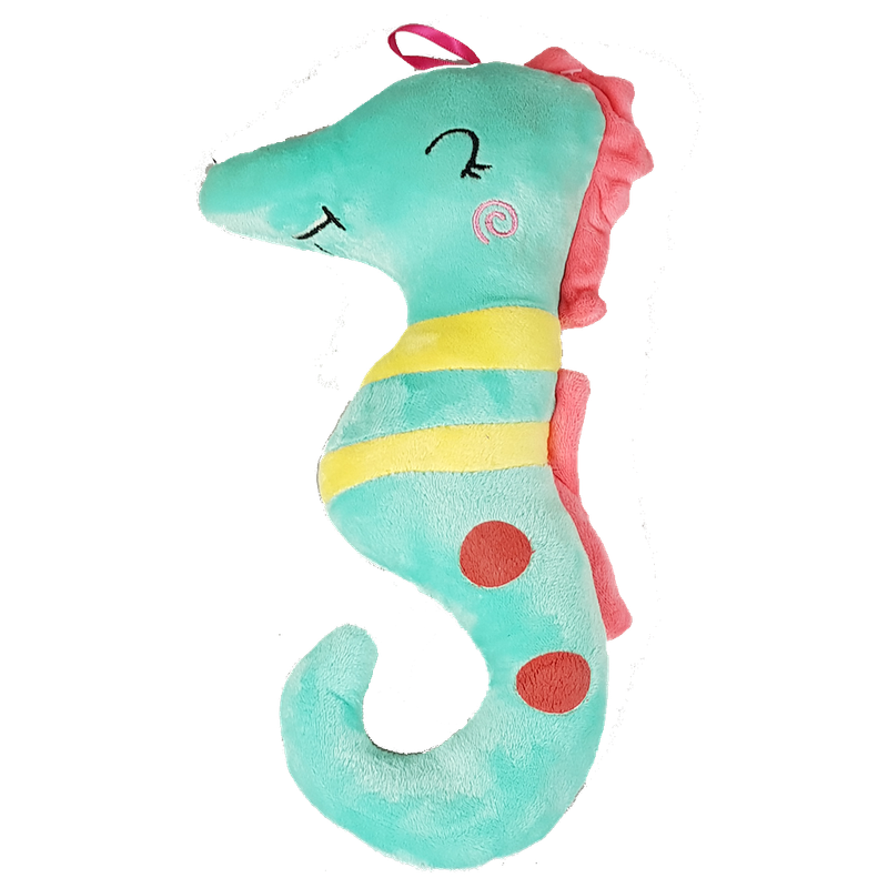 Seahorse Soft Toy - Blue