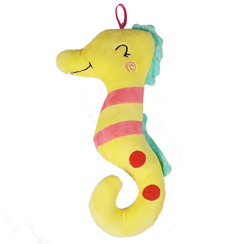 Seahorse Soft Toy - Yellow