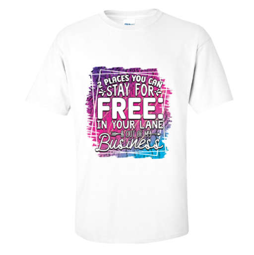 2 Places You Can Stay For Free T-Shirt