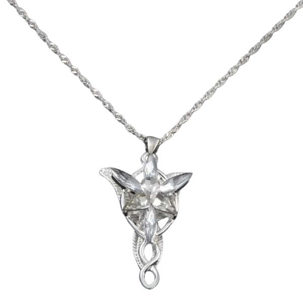 Arwens Evenstar: The Elven Light Necklace