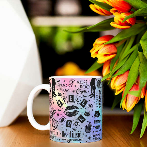 Basic Witch Spell Book Mug