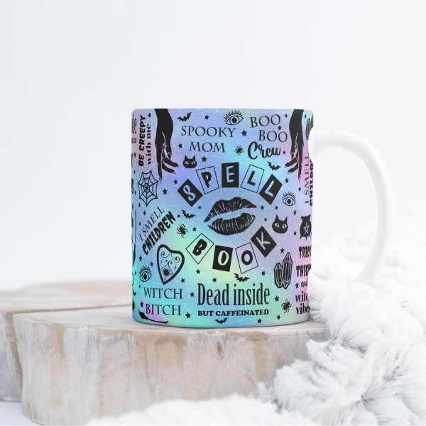 Basic Witch Spell Book Mug