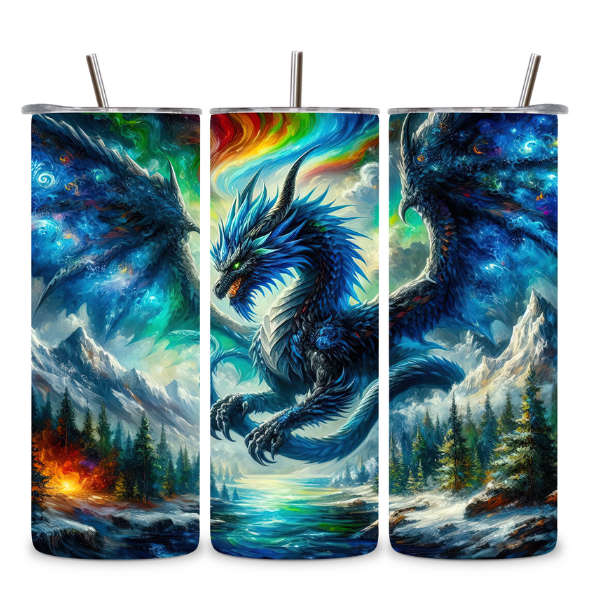 Blue Dragon Serenity Tumbler