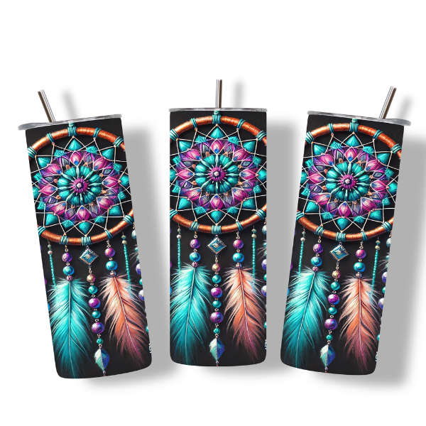 Boho Dreamcatcher Tumbler