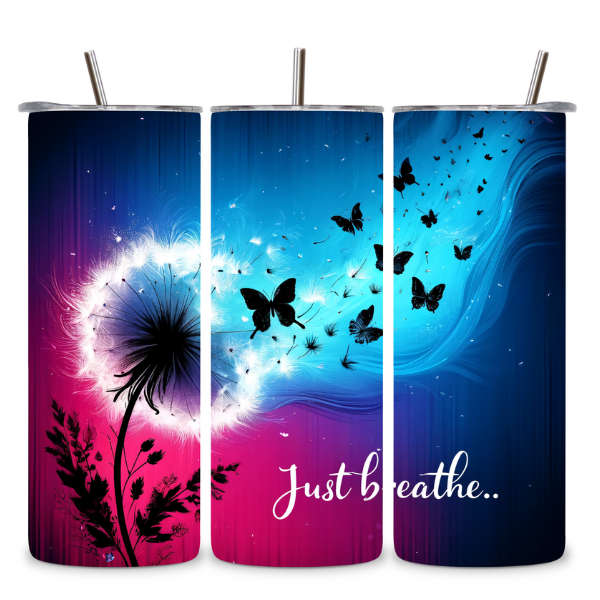 Breathe Easy Butterfly Tumbler
