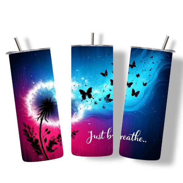 Breathe Easy Butterfly Tumbler