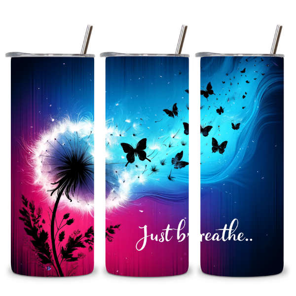 Breathe Easy Butterfly Tumbler