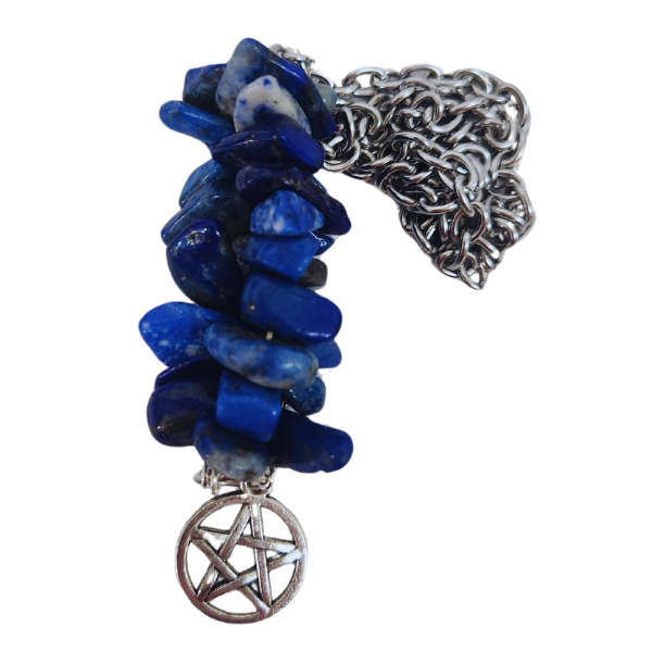 Celestial Insight Chunky Lapis Lazuli Pendulum