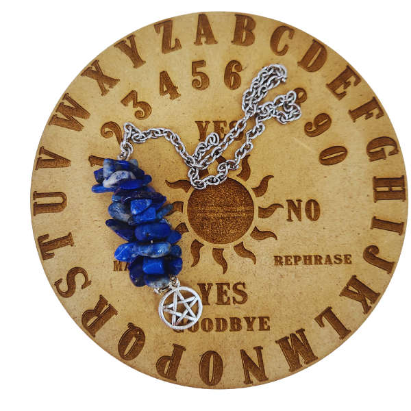 Celestial Insight Chunky Lapis Lazuli Pendulum