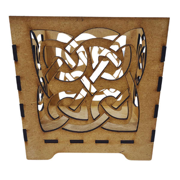 Celtic Quaternary Candle Holder
