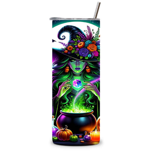 Confident Witch Tumbler