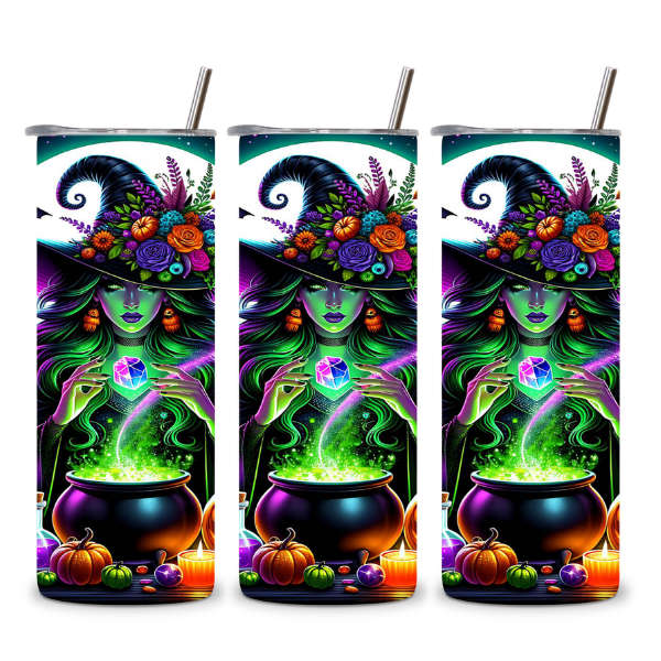 Confident Witch Tumbler