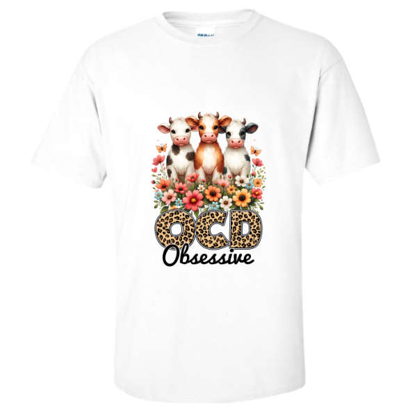 Cow - OCD Obsessive T-Shirt