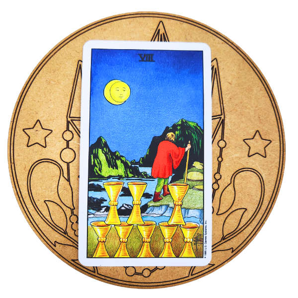 Crystals & Moon Tarot Card of the Day Board