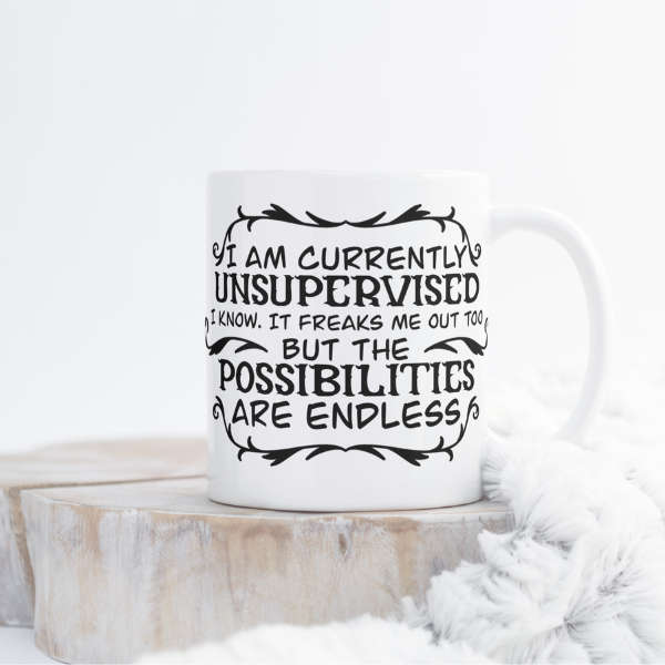 Currently Unsupervised Mug