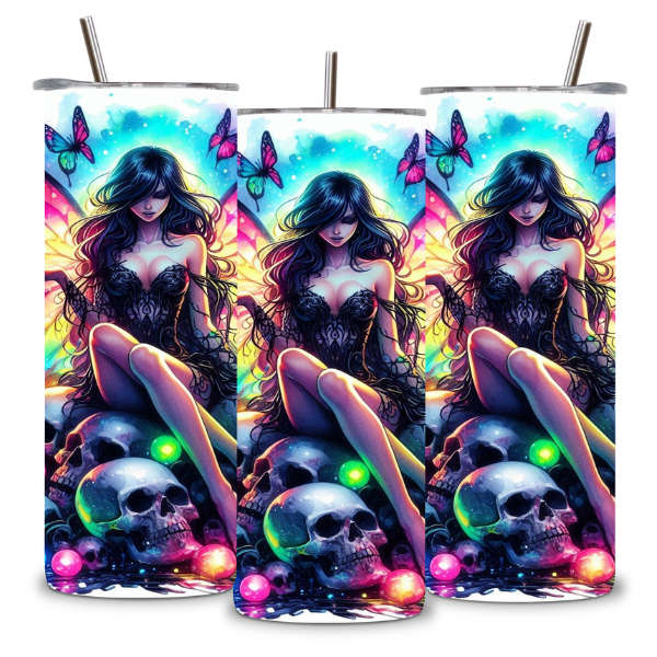 Dark Enchantress Fairy Tumbler