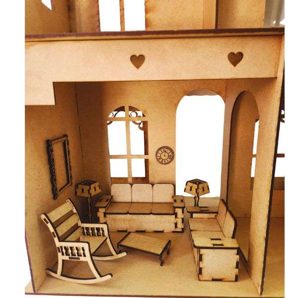 Dollhouse Living Room Furniture Set