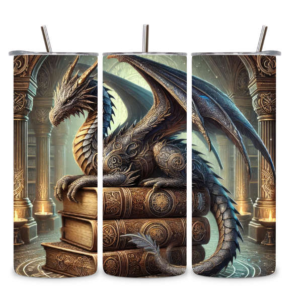 Dragons Library Tumbler