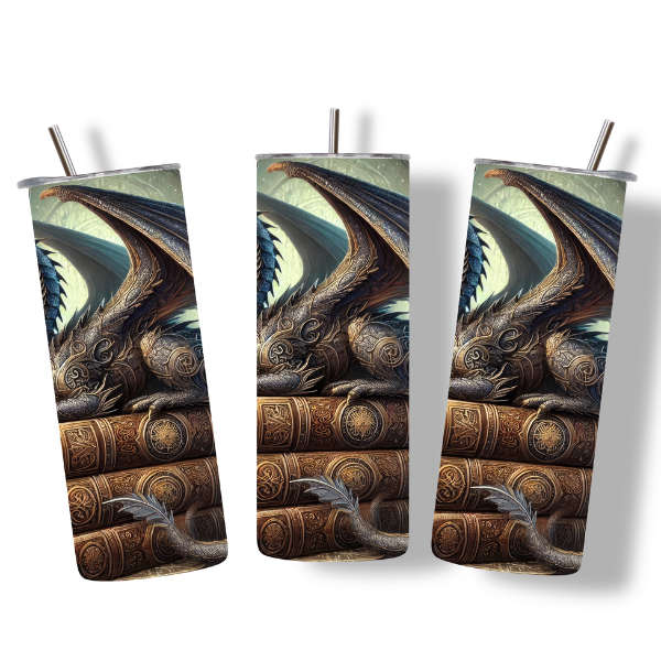 Dragons Library Tumbler