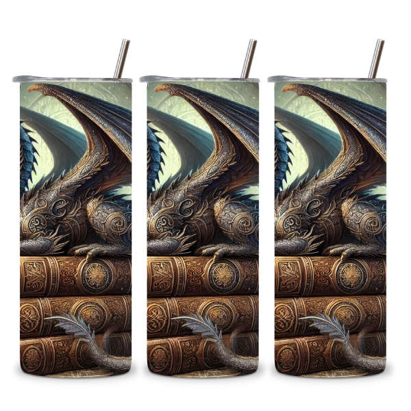 Dragons Library Tumbler