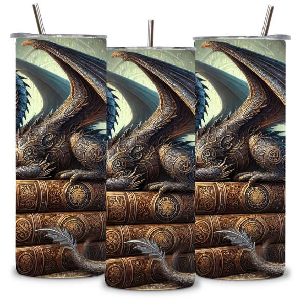 Dragons Library Tumbler