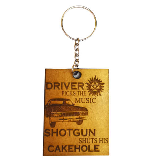 Driver Picks The Music Themed Keyring