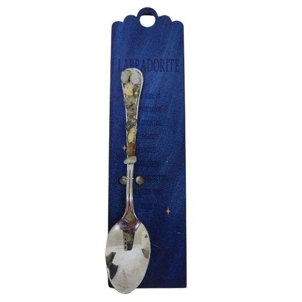 Enchanted Altar Spoon with Labradorite