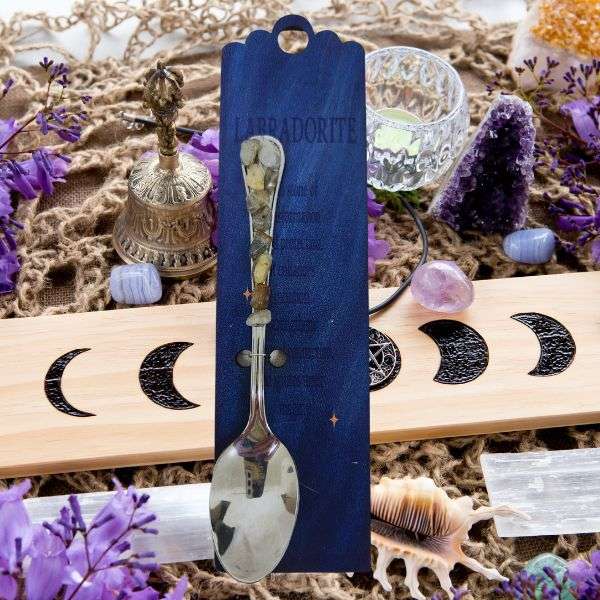 Enchanted Altar Spoon with Labradorite