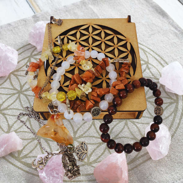 Flower of Life Keepsake Box