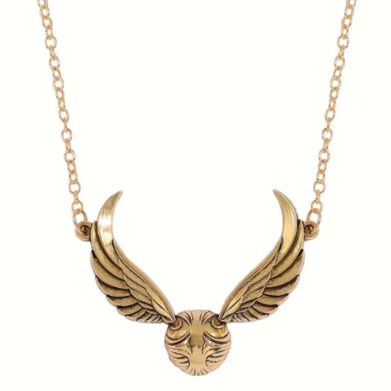 Golden Snitch Themed Necklace  Harry Potter Inspired Magic & Style