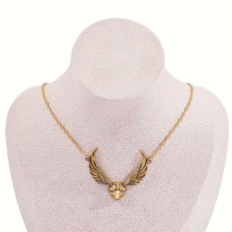 Golden Snitch Themed Necklace  Harry Potter Inspired Magic & Style