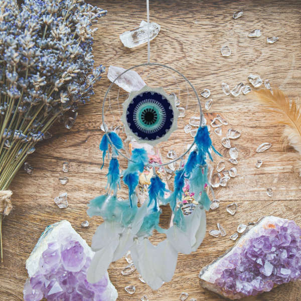 Guardian of Sight  Evil Eye Protection Dreamcatcher 