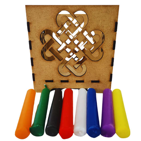 Heart Celtic Knot Candle Holder