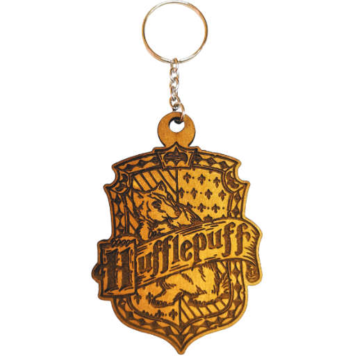 Harry Potter Hufflepuff House Themed Keyring