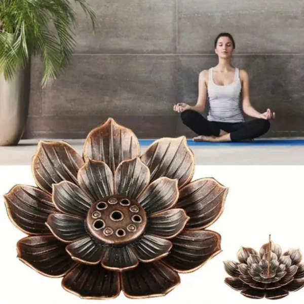 Lotus Incense Holder  A Symbol of Peace and Enlightenment